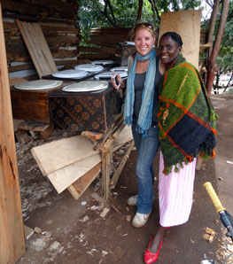 Making compost toilets in Dongobesh, Tanzania, Africa.